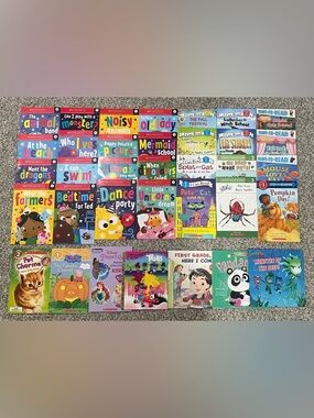 35 Kids Books Bundle Scholastic I Can Read Level 1 2 Early Readers EUC